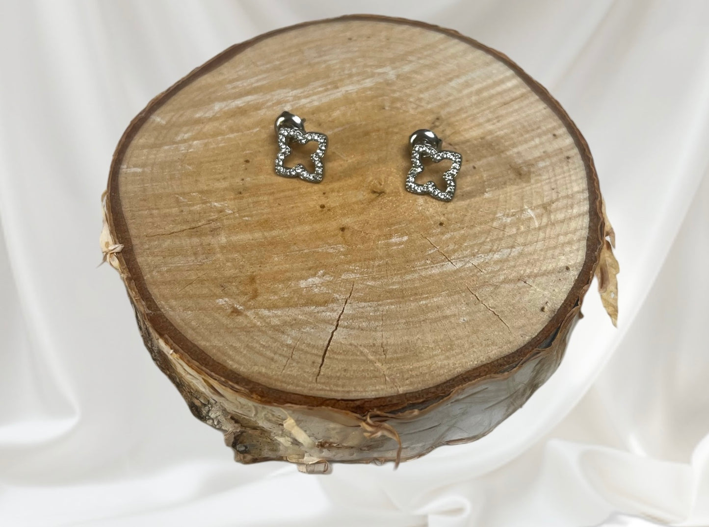 Boucles d'oreilles Tréfle