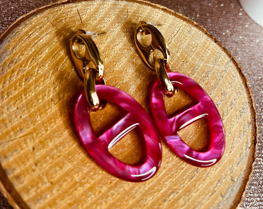 Boucles d'oreilles Pinky